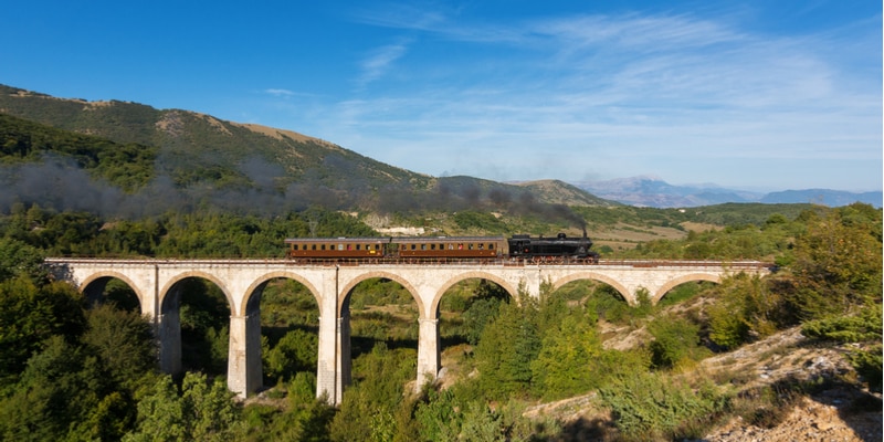 Treno storico “la transiberiana d’Italia” l’Aquila e Sulmona -  220   Euro