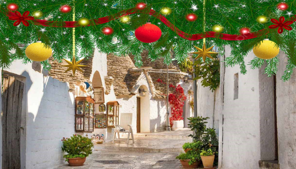 DAL 30 DICEMBRE AL 2 GENNAIO
CAPODANNO TRA TRULLI E SASSI- 715 Euro