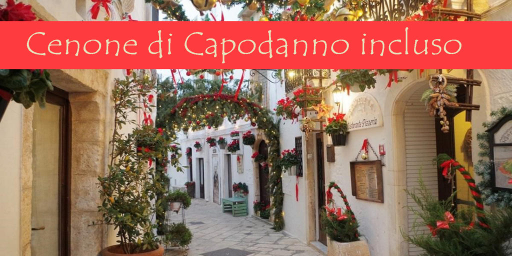 DAL 30 DICEMBRE AL 2 GENNAIO
CAPODANNO IN PUGLIA E MATERA- 565 Euro