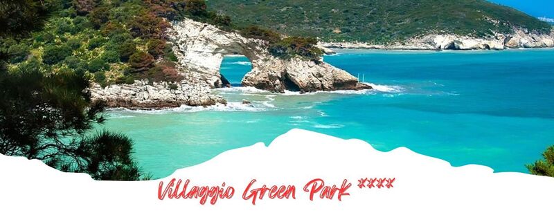 Green Park Village 4* - Vieste- Puglia - 3° letto 2/12 anni n.c. GRATIS
Scelte per voi da 376  Euro 
Il Green Park sorge a Vieste, nel cuore del Gargano, a poca distanza da una splendida baia di sabbia dorata e a pochi km dal centro abitato. Il villaggio si trova in una posizione ottimale per raggiungere Peschici e le altre principali località turistiche della zona. Spiaggia: La spiaggia privata di sabbia e ghiaia a soli 100 m è raggiungibile a piedi con attraversamento pedonale ed è attrezzata con 1 ombrellone e 2 lettini per camera.