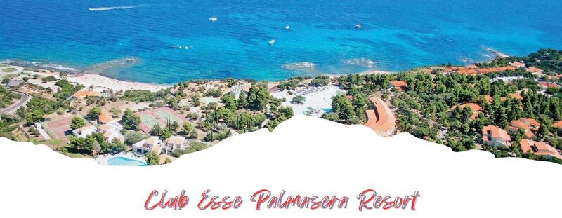 CLUB ESSE PALMASERA RESORT ****  da 428 Euro 
Adagiato tra la montagna e il mare il Club Esse Palmasera gode di tutte le bellezze della Sardegna. Alle spalle ha un crinale sempre verde dal quale arriva il profumo della macchia mediterranea.