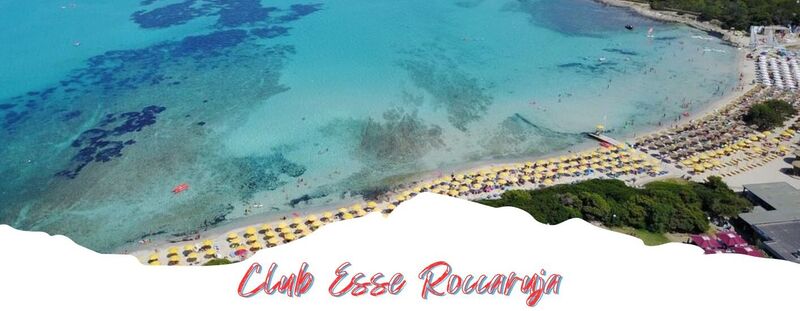 CLUB ESSE ROCCARUJA ****Club Esse Cala Bitta *** – Palau – Sardegna
 3* LETTO 3/13 ANNI N.C. GRATIS(*) pensione completa - bevande incluse
da 458 Euro 
Situato su una stupenda spiaggia di sabbia bianca ed un mare cristallino considerato fra i più belli del mondo, pochissimi metri dalla incantevole spiaggia de LA PELOSA.