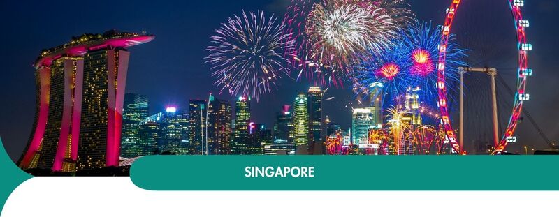 PARTENZA 29 DICEMBRE - 6 NOTTI
CAPODANNO A SINGAPORE da 2.109 Euro