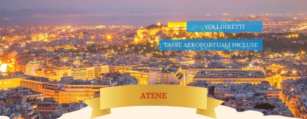 3- 6 APRILE 2026 - 3 NOTTI
PASQUA AD ATENE - 579 Euro