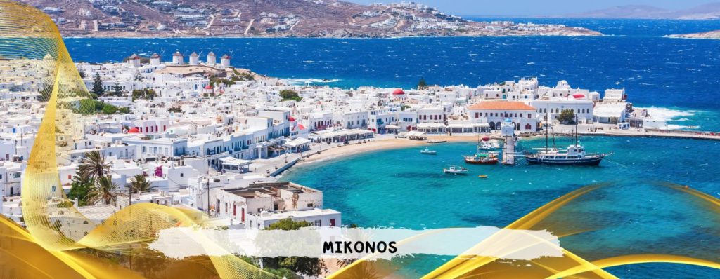 PARTENZE 9.16 E 23 AGOSTO - DA ROMA
GRECIA - MYKONOS da 799 Euro
