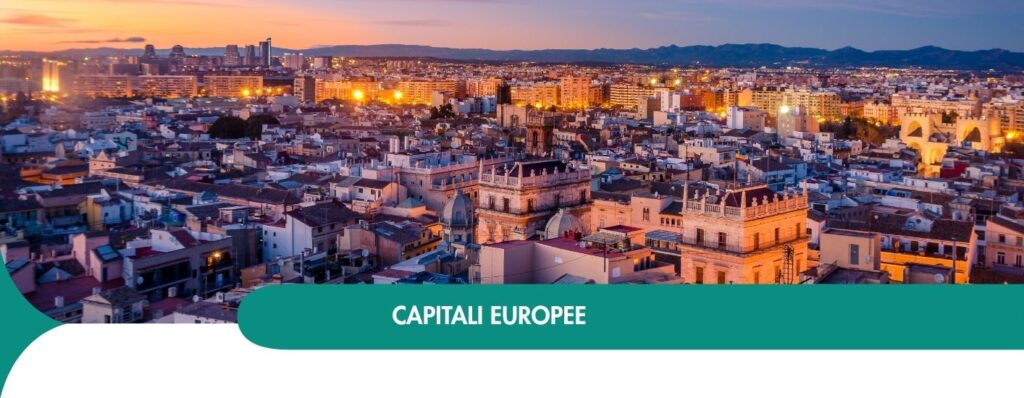 PER PRENOTAZIONI FINO AL 2 NOVEMBRE CAPITALI EUROPEE - PARTENZE DAL 5 AL 31 DICEMBRE